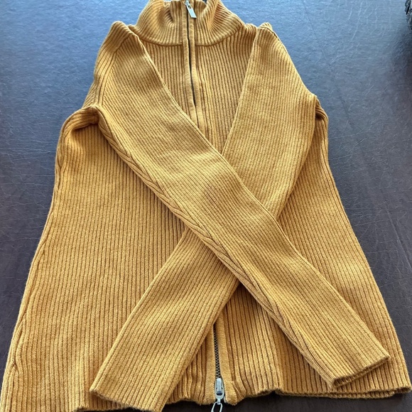 Boston Proper Sweater S Ribbed Knit Turtleneck Preppy Academia Career Classic - Picture 2 of 11